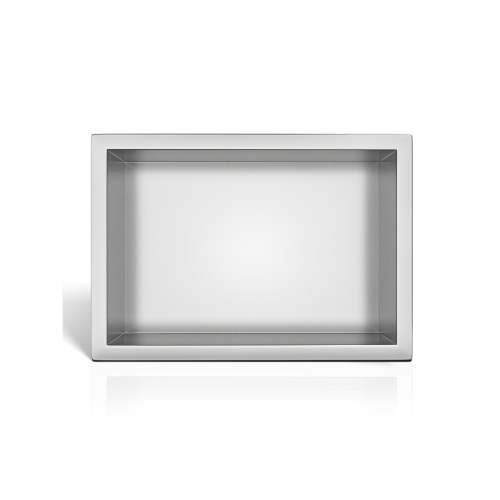 Przejdź do produktu WALL-BOX ONE Inox Półka wnękowa ze stali nierdzewnej 30x20x10 cm