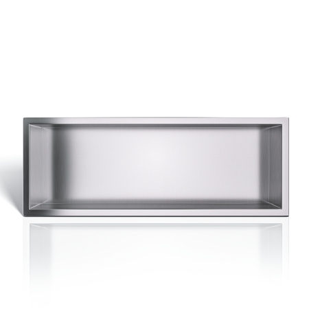 Półka wnękowa ze stali nierdzewnej 60x20x10