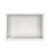 Półka wnękowa ze stali nierdzewnej biała 30x20x10