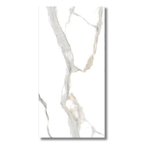 Przejdź do produktu Gres 9mm Marble Statuario Aster Carving 120x60x0,9 cm