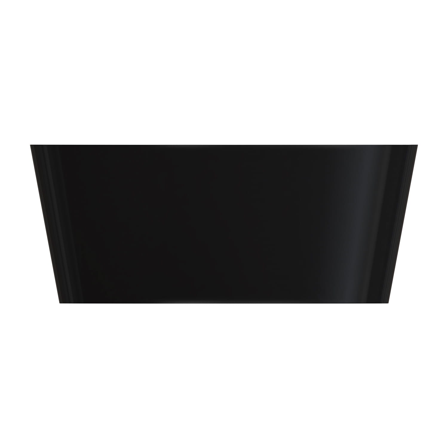 ROMA M+ elegancka wanna do łazienki – biała miska, czarna obudowa w połysku