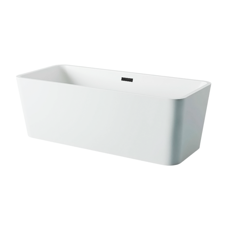 Wanna wolnostojąca ROMA z pokrywką BLACK - 170 x 80